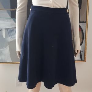 Karl Lagerfeld Paris | Faux Suede A-line Skirt